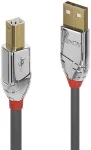 Lindy USB 2.0 Kabel Typ A/B Cromo Line M/M 5m