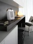 DeLonghi Capsule HFX30C18.IW. Typ: L&uuml;fter Elektrische Raumheizung, Heizelement Typ: Keramik, Zertifizierung: CE. Geeignet f&uuml;r: Innenraum, Platzierungsoptionen: Tisch/Bank, Flur, Tisch, Produktfarbe: Braun, Wei&szlig;. Heizleistung: 1800 W, Hitzeleistung (m ...