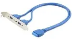 GEMBIRD CC-USB3-RECEPTACLE Gembird Dual