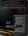 Raid Sonic Frontplatte IcyBox f&uuml;r 3,5" Einschub