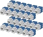 StarTech CAT6 KEYSTONE JACK 24-PACK 24-PACK180-DEGREE TOOLLESS WHITE
