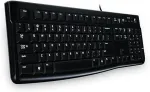 Klaviatuur Logitech K120 Business - Tastatur - USB - Schweiz - OEM - Schwarz (920-002645)