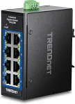 TRENDnet 8-PORT INDUSTRIAL GIGABIT DIN-RAIL MINI SWITCH