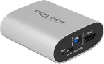 DELOCK HDMI HD Audio Extractor 4K 60Hz zu HDMI mit eARC