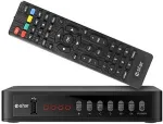 ESTAR T2 618 UHD TV set-top box Terrestrial Full HD Black