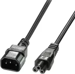 Lindy IEC-Netzkabel C14 an C5 2m