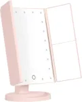 Humanas Meigipeegel HS-ML04 LED-valgustusega - pink