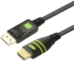 Techly DisplayPort 1.1 auf HDMI kaabel must 1m