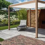 Home4you Varikatus MIRADOR-111 3x4m, hele puidudekoor