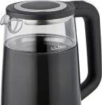 Veekeetja ELDOM C530 NEVO electric kettle 1.7 L 2200 W Black, Transparent