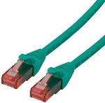 ROLINE Patchkabel Cat.6 UTP, Component Level, LSOH, grn, 0,5 m