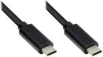 Alcasa Good Connections USB 3.1 (Gen.1) Kabel USB-C schwarz 2m