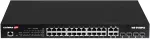 EdiMax technology haldatav l&uuml;liti Edimax IGS-5428PLC Web Smart 24x1GbE PoE+ 4xSFP Combo Uplink