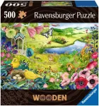 Ravensburger Wooden Puzzle Wild Garden (505 pieces)