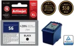 Tooner ACJ Activejet AH-56R Ink (replacement for HP 56 C6656A; Premium; 25 ml; black)