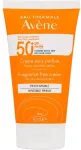 Avene Sun Cream Invisible Finish 50ml - Fragrance-Free SPF50+ Face Sun Care uniseks