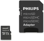 M&auml;lukaart PHILIPS MicroSDXC Card 256GB Class 10 UHS-I U1 incl. Adapter