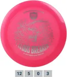 Discmania Discgolf Distance Driver Q-LINE PREMIER Cloudbreaker Gannon Buhr Signature Pink 12/5/0/3