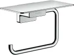 HANSGROHE Tualetinio popieriaus laikiklis su lentynėle AddStoris 41772000, chromo