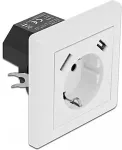 DeLOCK Einbausteckdose mit 2 x USB Typ-A Ladeport 2,8 A