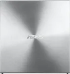 ASUS SDRW-08U5S-U, Metallic, Vertical/Horizontal, Notebook, DVD Super Multi DL, USB 2.0, 15 - 80