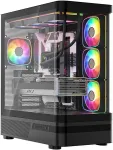 Modecom Volcano Volcano AQ100 ARGB Midi Black