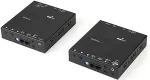 Startech .com HDMI &uuml;ber IP Extender Kit - Video over IP Externeder mit Videowand unterst&uuml;tzung - HDMI Extender / Verl&auml;ngerung - 4K - Video-, Audio-, Infrarot- und serielle Erweiterung - GigE - bis zu 100 m
