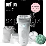 Braun Silk-&eacute;pil 7 7-081 epilator 40 tweezers White