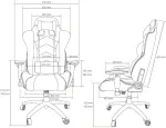 AROZZI Inizio Universal gaming chair Padded seat Black