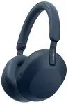 SONY WH-1000XM5 Noise Cancelling Wireless Headphones, 30 hours battery life, Overhead Bluetooth Headphones, Optimised for Alexa and Google Assistant, IOS and Android with Built-In Mic, in Midnight Blue