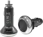ROLINE LED USB Car Charger, 2 Port, 15W