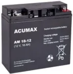 UPS EMU BATTERY 12V 18AH VRLA/AM18-12 ACUMAX