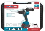 Extralink POWERLINK AKUMULATOROWA WIERTARKO-WKR?TARKA UDAR Z R?CZK? PWL-06 13MM 20V 2X4AH