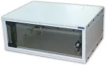 Triton 19" single-piece rack 4U/400mm FLAT-PACK glass door