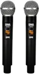 DNA PROFESSIONAL DVS2 - wireless microphone, 2 handheld transmitters + base unit (560&ndash;590 MHz)
