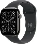 APPLE Watch Series 11 GPS + Cellular 46mm Slate Titanium Case with Black Sport Band - M/L