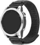 Fixed | Sporty Strap for Garmin QuickFit 22mm | 160-210 mm | Dark gray | Nylon