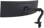 Ergotron HX DESK MONITOR ARM WITH HD PIVOT MATTE BLACK