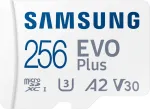 M&auml;lukaart SAMSUNG CARD 256GB Evo Plus microsdxc UHS-I U3 inkl. SD Adapter