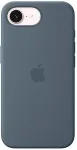 APPLE iPhone 17e Silicone Case with MagSafe &ndash; Anchor Blue | Apple