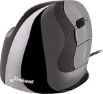 Hiir Evoluent VerticalMouse D, mouse (black / silver, Small, RH)