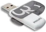 M&auml;lukaart PHILIPS USB 2.0 32GB Vivid Edition Shadow Grey