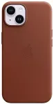 APPLE iPhone 14 Leather Case with MagSafe - Umber