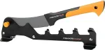FISKARS X-Series sienas stiprinājums malkas skaldī&scaron;anai ar mačeti