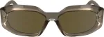 Karl Lagerfeld P&auml;ikeseprillid NAISTELE KL6167S-278 (L&auml;&auml;ts/Sild/K&otilde;rvaklamber) 53/16/140 mm