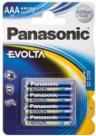 Panasonic Evolta Platinum LR03EE/4BP - Batterie 4 x AAA Alkalisch (LR03EGE/4BP)