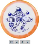 Discmania Discgolf Distance Driver S-LINE HORIZON PD2 Gravity Bomb 2 White/Orange 12/4/0/4