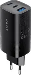 HAVIT UC20 - GaN 65 W three-port travel charger, black