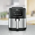 Frit&uuml;&uuml;r ROMMELSBACHER hot air fryer FRH 1500 XL (black/stainless steel, 1,500 watts)