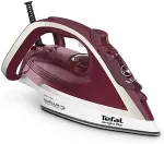 Triikraud Tefal Ultimate Pure FV6810 Steam iron 2800 W Red, Silver